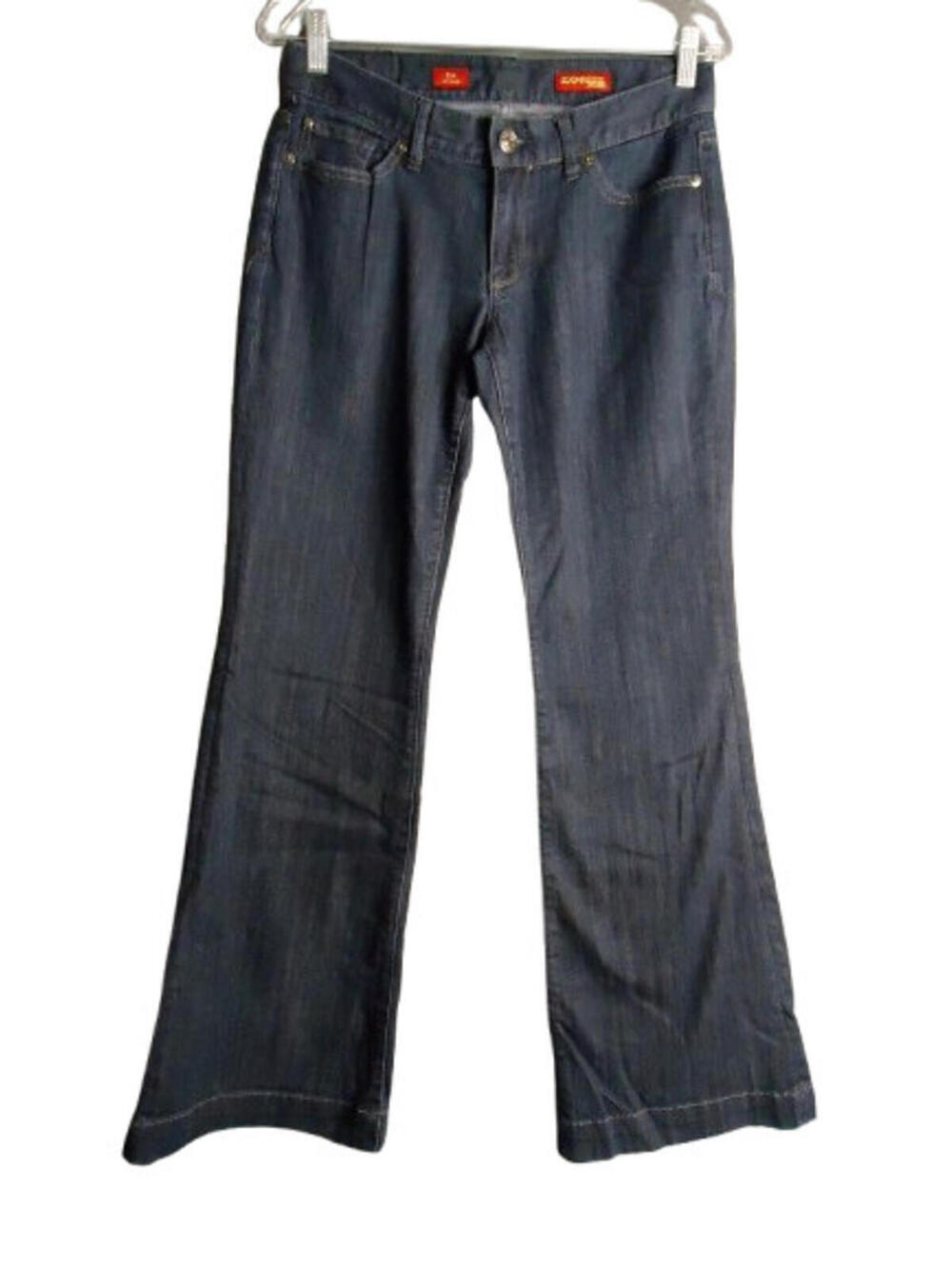 Express Eva Fit & Flare Stretch Dark Wash Jeans Womens Size 6R
